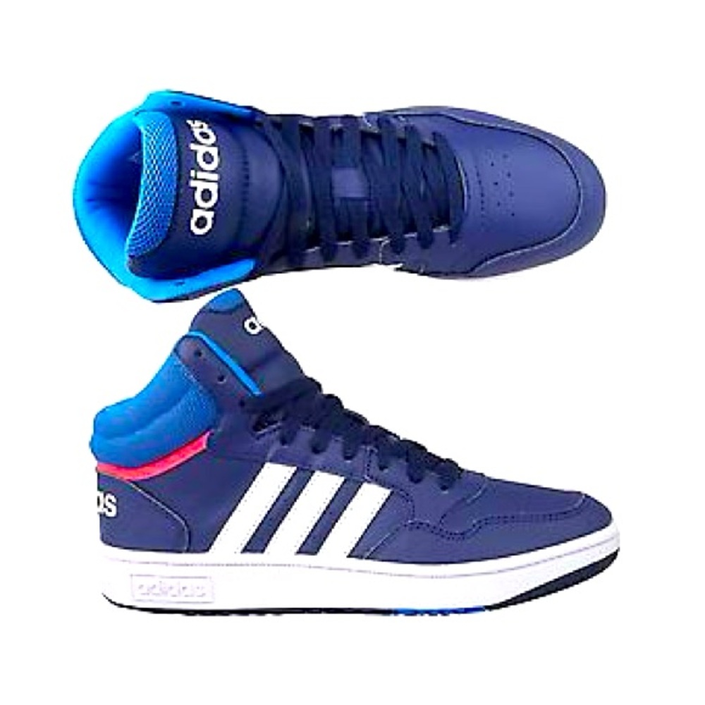 Adidas Hoops Mid Boys sneaker size 2.5 Youth